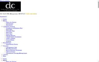 Downtown Chiropractic of Albuquerque website