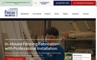 Fences Unlimited of Knightdale website