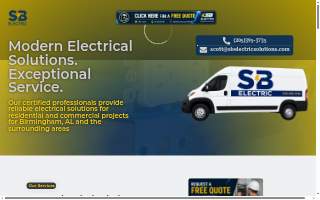 SB Electric website
