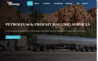 Tim Savage Trucking, LLC of Salt Lake City website