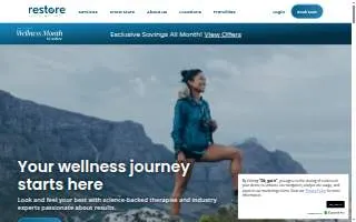 Restore Hyper Wellness of Morrisville website