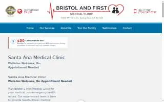 First And Bristol Medical Group website