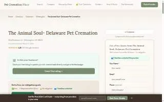 The Animal Soul website