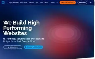 TheeDigital of Raleigh website