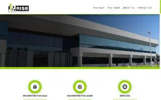 Rise Property Brokers of Bismarck website