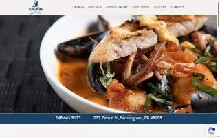 Streetside Seafood website