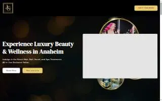 G Salon of Anaheim website