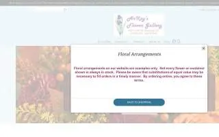 ArKay Florals website