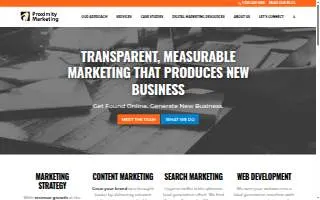 Proximity Marketing website