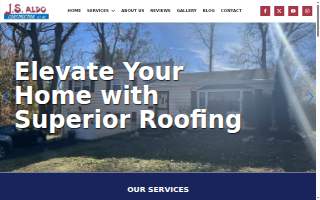 J S Aldo Construction website