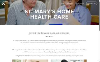 St Mary's Home Health Care Inc website