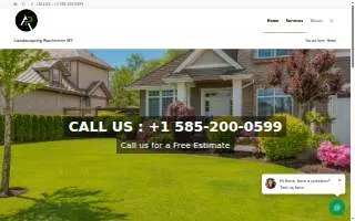 All Pro Landscaping of Rochester website
