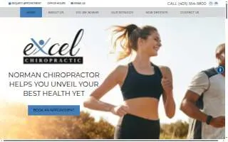 Excel Chiropractic website