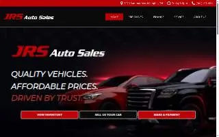 J R's Auto Sales website