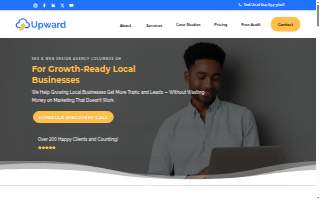 Upward Digital Marketing Group website