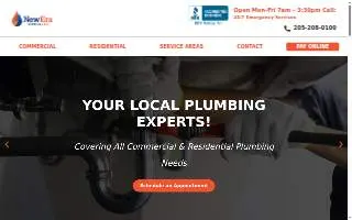 New Era Plumbing, Inc. website