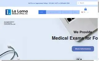 La Loma Medical Office website