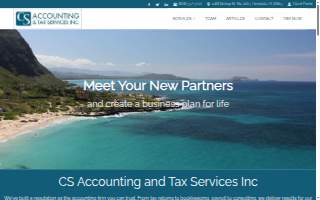CS Accounting & Tax Services Inc. website