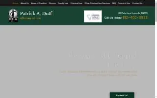 Duff Law, LLC website