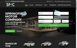 Springfield Motor Company website