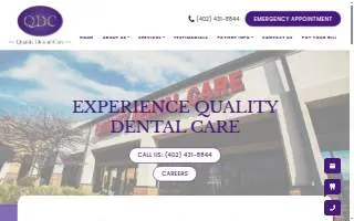 Quality Dental Care of Omaha website