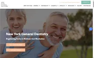 New York General Dentistry website