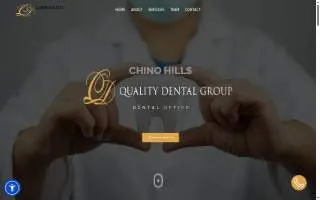 Quality Dental of Chino website