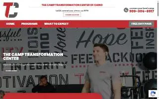 The Camp Transformation Center of Chino website