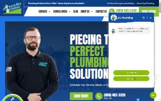 J.I.G. Plumbing, Inc website