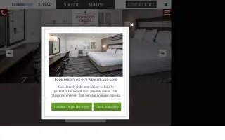 Redwood Creek Inn website
