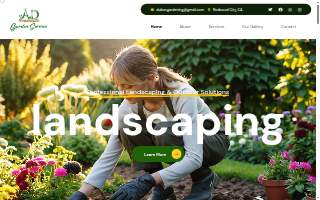 AD Garden website