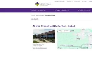 Silver Cross Medical Group - Joliet website