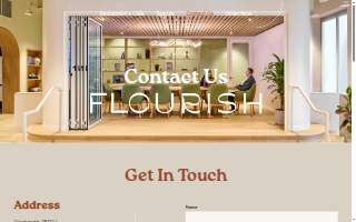 Flourish website