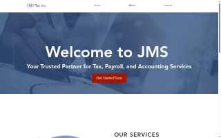 JMS Tax and Accounting website