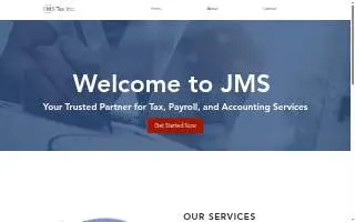 JMS Tax and Accounting website