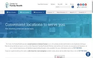 Center For Family Health-Rives Junction Road website