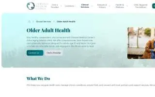 Olmsted Medical Center - Primary Care website