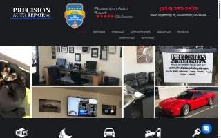 Precision Auto Repair, Inc. website