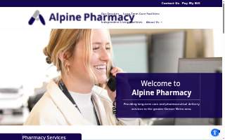 Alpine Pharmacy website