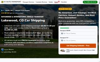 A-1 Transport website