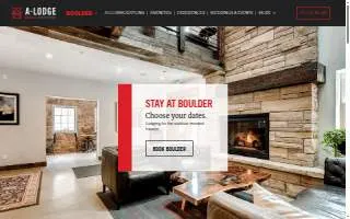 A-Lodge Boulder (Boulder Adventure Lodge) website