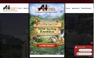 The Animal Hospital of Longmont website