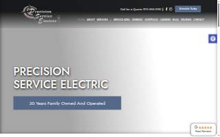 Precision Service Electric Inc website