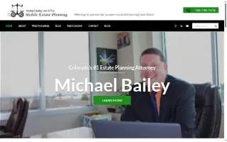 Michael Bailey Law Office LLC of Broomfield website