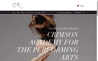 Crimson Academy for the Performing Arts website