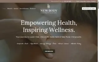 New Body Chiropractic & Wellness Center - Littleton website