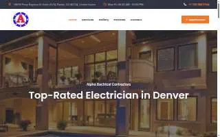 Alpha Electrical Contractors, Inc. website