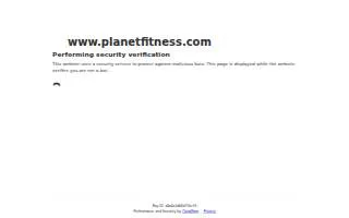Planet Fitness of Norwalk website