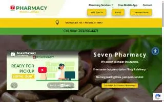 Seven Pharmacy website