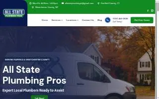 All State Plumbing Pros of Danbury website